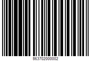 Mustards UPC Bar Code Mustards UPC Bar Code UPC: 863702000002