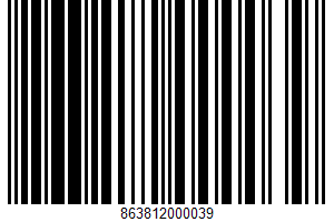 Peppered Bacon Mix-in-sauce Burger UPC Bar Code Peppered Bacon Mix-in-sauce Burger UPC Bar Code UPC: 863812000039