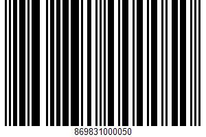 Triple Cleaned Premium Pinto Beans UPC Bar Code UPC: 869831000050