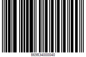 Balsamic Red Onion Chutney UPC Bar Code UPC: 869834000040