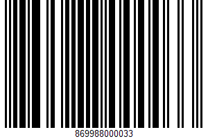 Apple Bourbon Seasoning UPC Bar Code UPC: 869988000033