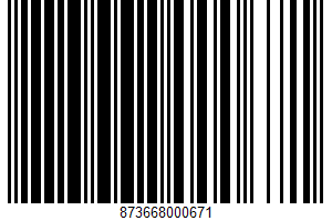 Strawberries UPC Bar Code UPC: 873668000671