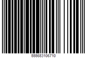 Confetti Bean Pasta UPC Bar Code UPC: 888683106710