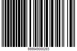 Protein Chips UPC Bar Code UPC: 888849000265