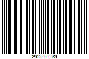 Applesauce On The Go UPC Bar Code Applesauce On The Go UPC Bar Code UPC: 890000001189