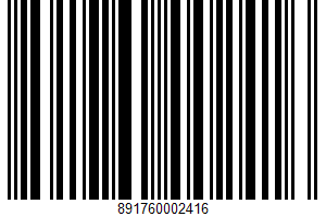 Tortilla Chips UPC Bar Code UPC: 891760002416