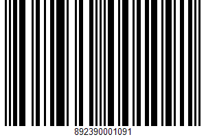 Chai Concentrate UPC Bar Code UPC: 892390001091