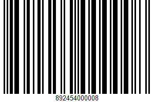 Gumbo Mix UPC Bar Code UPC: 892454000008
