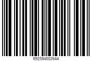 Holiday Cookies UPC Bar Code UPC: 892584002644