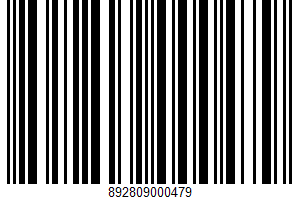 Green Tea UPC Bar Code UPC: 892809000479