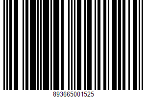 Apple Pie UPC Bar Code UPC: 893665001525