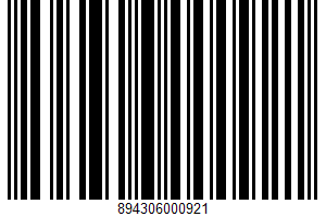 Cold Extracted Olive Oil UPC Bar Code UPC: 894306000921
