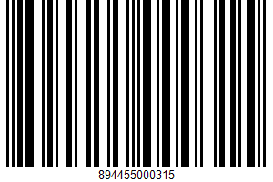 Classic Almond Butter UPC Bar Code Classic Almond Butter UPC Bar Code UPC: 894455000315