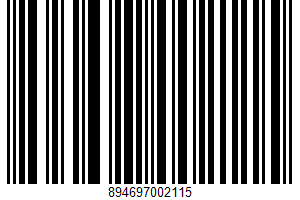 Organic 7 Nut & Seed Butter UPC Bar Code Organic 7 Nut & Seed Butter UPC Bar Code UPC: 894697002115