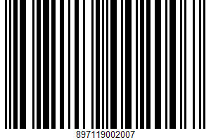 Bar-b-q UPC Bar Code UPC: 897119002007