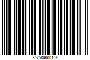 Organic Crackers UPC Bar Code Organic Crackers UPC Bar Code UPC: 897580000106