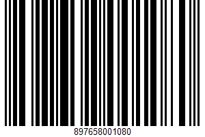Natural Energy Drink UPC Bar Code UPC: 897658001080