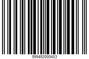 Black Mission Figs UPC Bar Code UPC: 999482000403